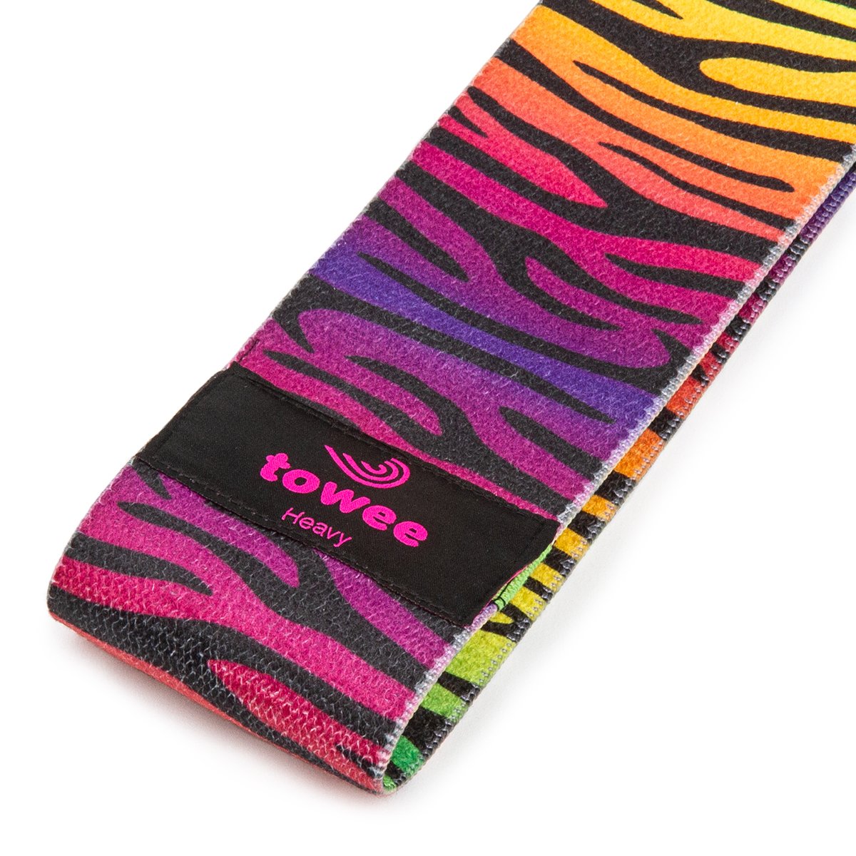 Tweee Booty Band Textile Resistance Rubber Zebra - Strong Resistance