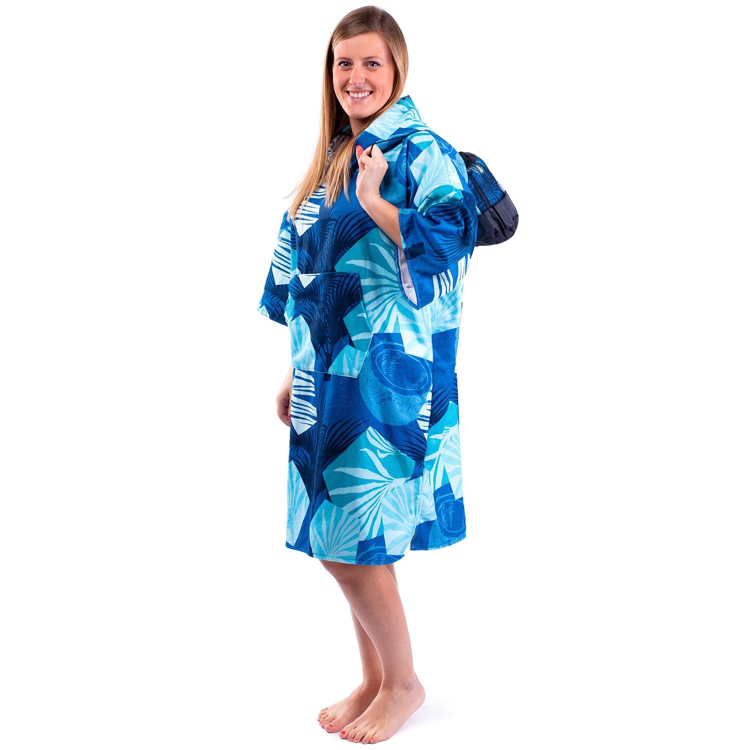 Surf Poncho Blue Lagoon, 70 x 100 cm